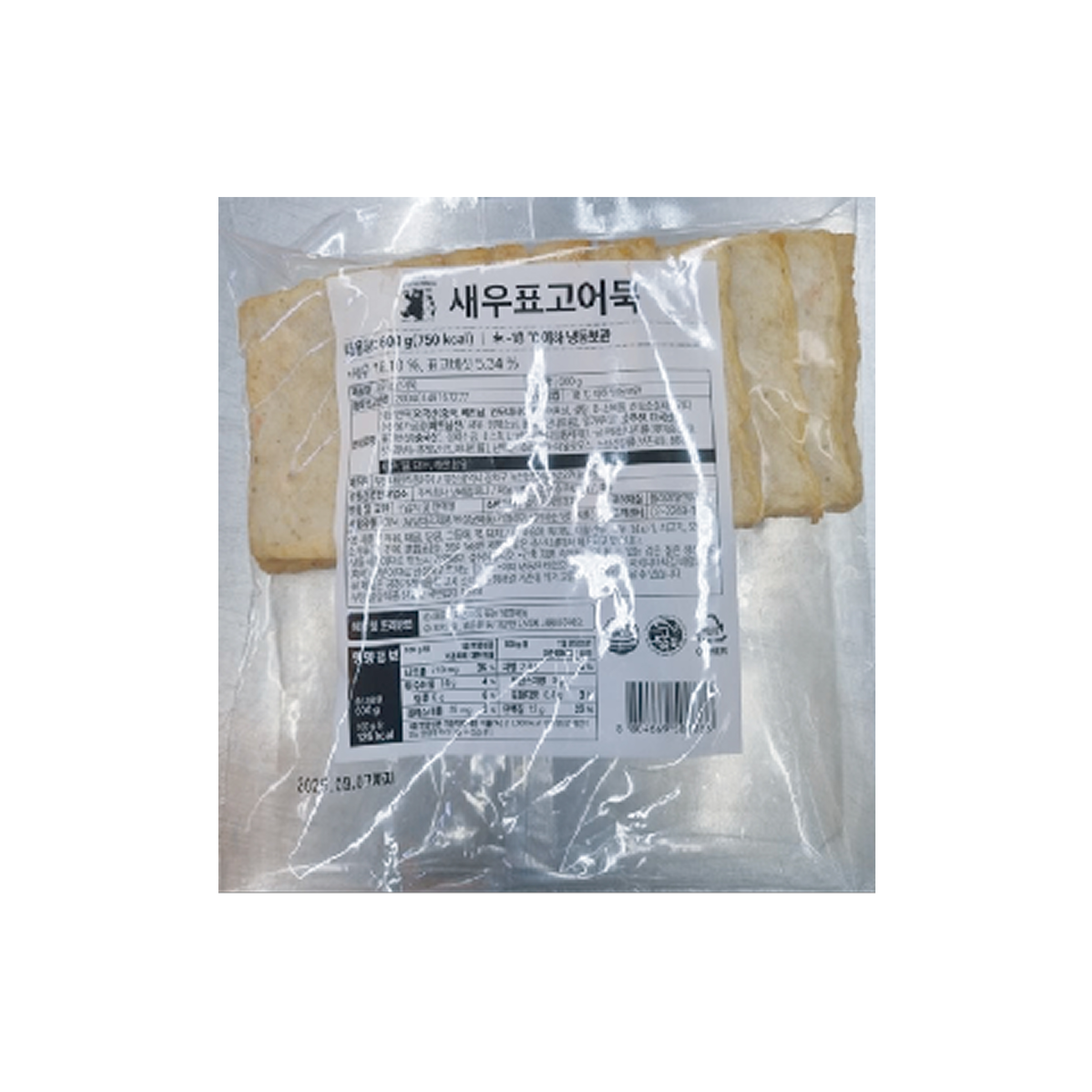 유메오뎅 새우표고어묵(냉동)