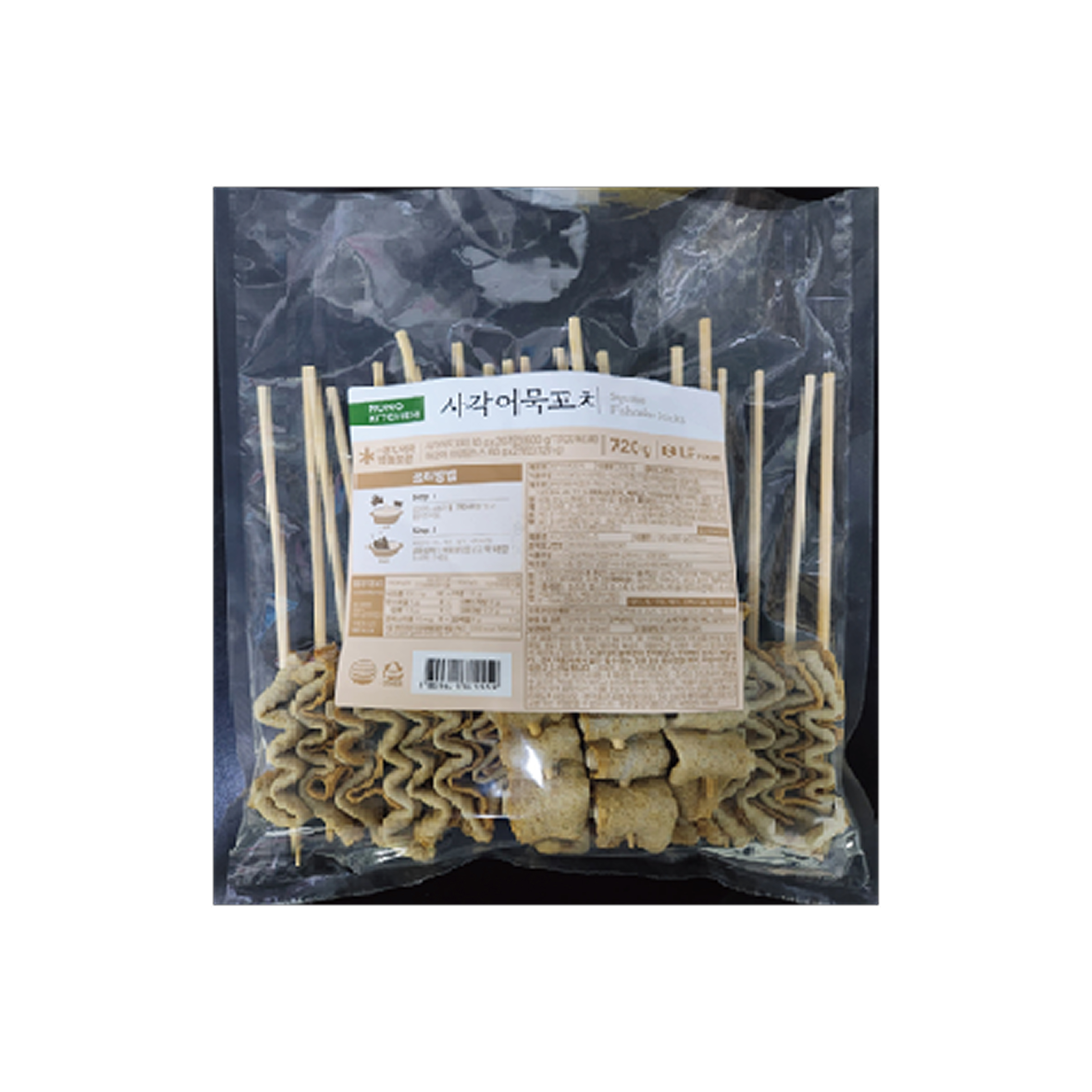 모노키친 사각어묵꼬치(냉동)