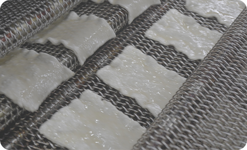 튀김라인: 평 제품 3개 라인