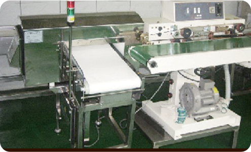 금속검출: 봉 제품 3개 라인